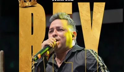 El cantante Oscar Díaz.