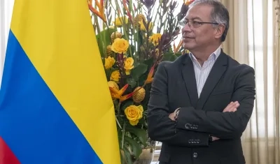 El Presidente Gustavo Petro.