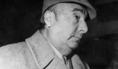 El poeta Pablo Neruda.