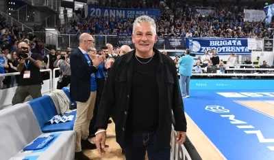 Roberto Baggio, exjugador de la selección italiana de fútbol. 