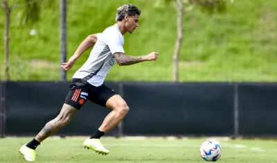 Richard Ríos, mediocampista de la Selección Colombia. 