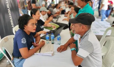 Todos los moradores de Villas de San Pablo pueden acceder a la oferta de la Alcaldía en 'Vamos pa´l barrio'