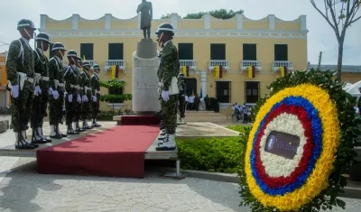 Celebración del 20 de Julio en Soledad