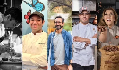 Claudio Foschi, Edwin Rodríguez , Julio Bravo, José Iskandar, Idaly Farfán. 