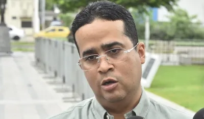 Jairo Aguilar, gobernador de La Guajira. 