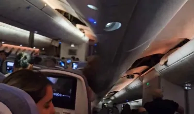 Tenía 325 pasajeros.