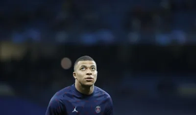 El delantero francés Kylian Mbappé. 