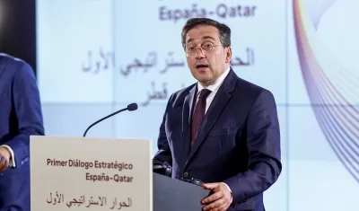 El ministro español de Exteriores, José Manuel Albares.