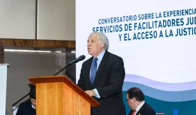 Luis Almagro, secretario General de la OEA.
