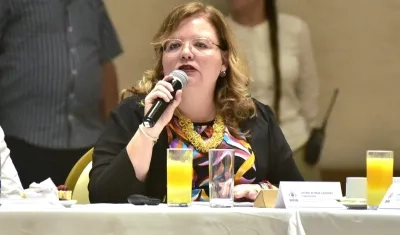 Astrid Eliana Cáceres Cárdenas, directora del ICBF.