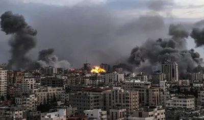 Los ataques israelí no cesan en la Franja de Gaza. 