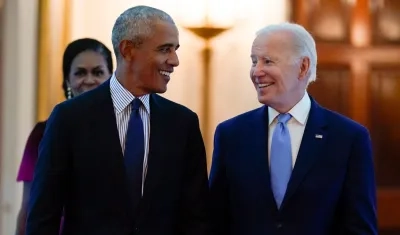 Barack Obama y Joe Biden.