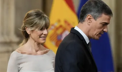 Begoña Gómez y Pedro Sánchez.