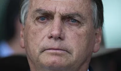 El expresidente brasileño Jair Bolsonaro.