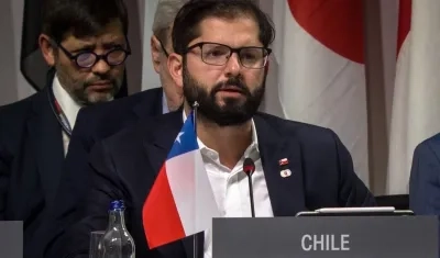 El presidente de Chile, Gabriel Boric.