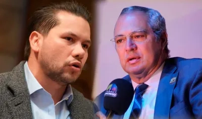 Andrés Calle e Iván Name.