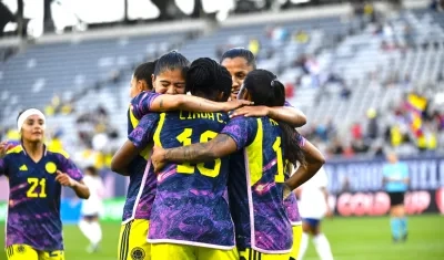 Jugadoras de la selección femenina.