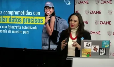 Piedad Urdinola, directora del Dane.