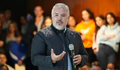Iván Duque, expresidente.