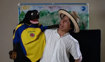 Obra 'El compadre remanga' de Ibagué.