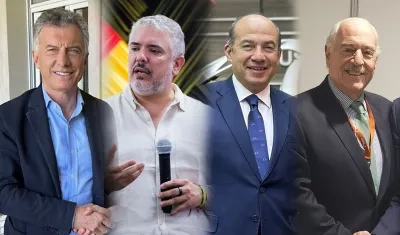 Expresidentes de América que rechazan los resultados "fraudulentos" de las elecciones en Venezuela. 