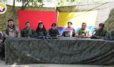 Declaración de disidencias de las FARC.