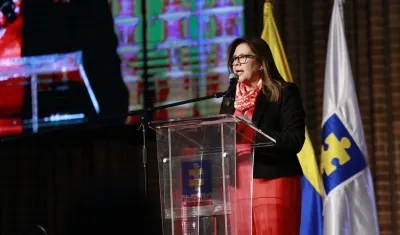 La Fiscal Luz Adriana Camargo.