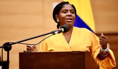 Francia Márquez, vicepresidenta de Colombia.