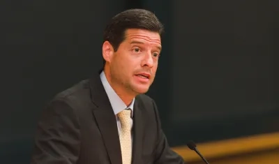 El Senador Mauricio Gómez Amín.