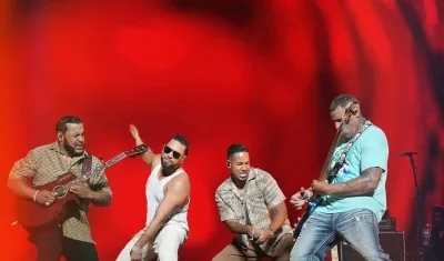 La agrupación de bachata 'Aventura'.