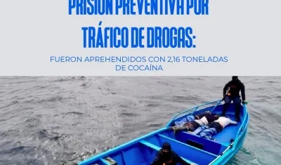 Autoridades ecuatorianas lograron la captura de los individuos.