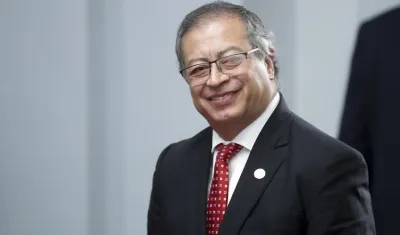 Gustavo Petro, presidente de Colombia. 