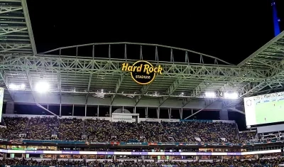 Escenario de la final.