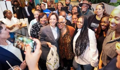 La vicepresidenta de Estados Unidos, Kamala Harris.