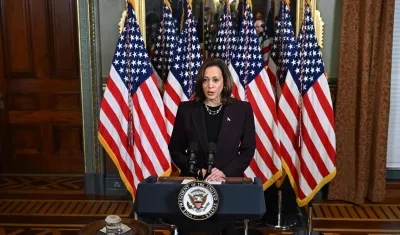 La vicepresidenta de EE.UU., Kamala Harris.