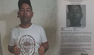 Milton José Castro Vega. 