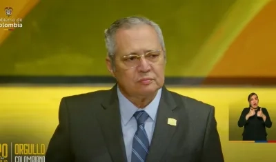 Iván Name en la despedida de la Presidencia del Congreso.