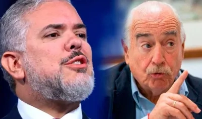 Iván Duque y Andrés Pastrana. 