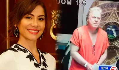 Cathy Juvinao y Ramón Jesurun.