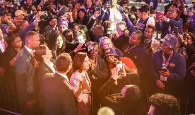 La vicepresidenta estadounidense, Kamala Harris.