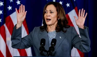 Kamala Harris, vicepresidenta de Estados Unidos. 
