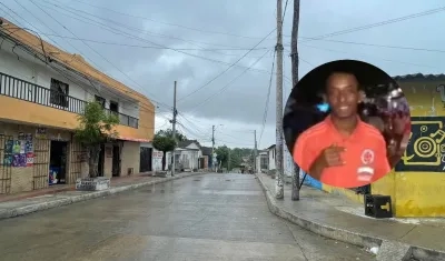 Lugar donde se registró el ataque a bala. 