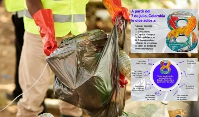 Las bolsas plásticas