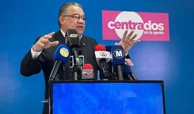 El candidato opositor Enrique Márquez.