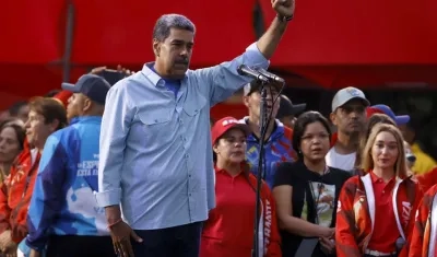 Nicolás Maduro, Presidente  de Venezuela.