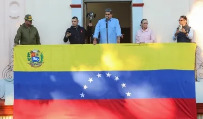 El Presidente de Venezuela, Nicolás Maduro.