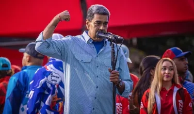 El Presidente de Venezuela, Nicolás Maduro.