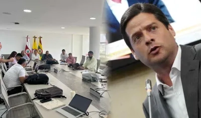 Senador Mauricio Gómez.