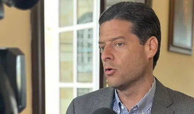 El senador Mauricio Gómez Amín.