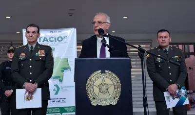 Ministro de Defensa, Iván Velásquez.